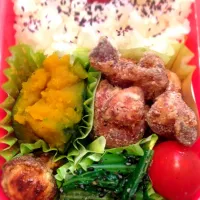 Snapdishの料理写真:7月4日お弁当|ももよーさん