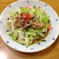 さっぱり冷やしうどん|平沼真吾さん