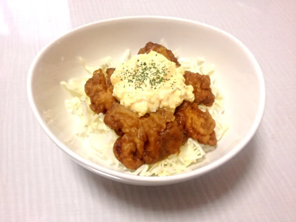 Snapdishの料理写真:チキン南蛮丼|ももさん