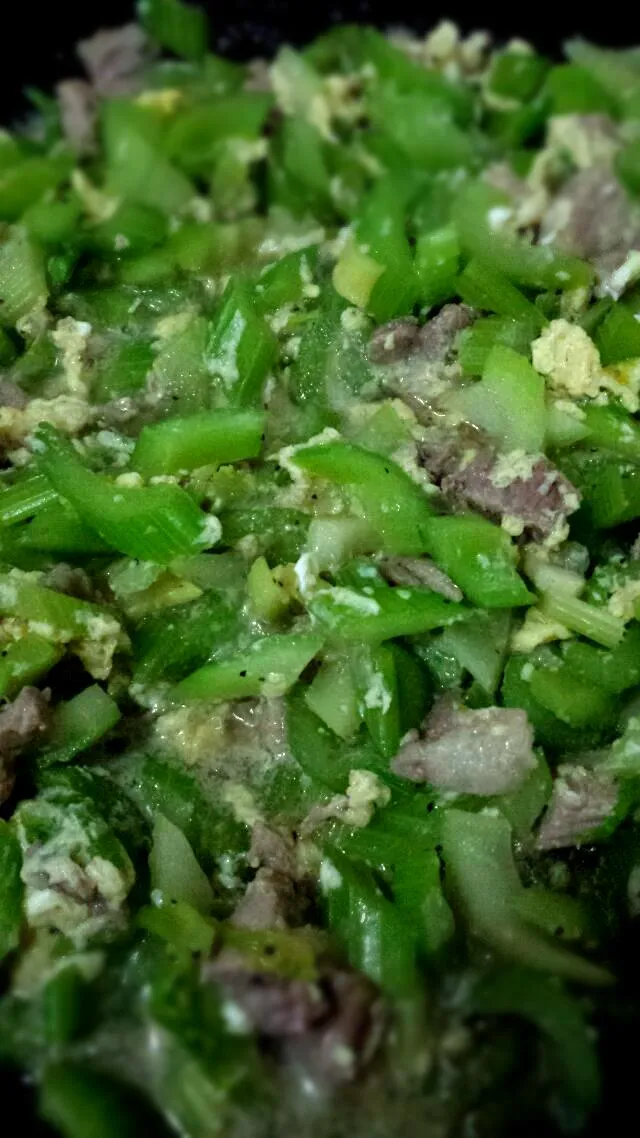 stirfry celery|Aprille-Rhian Arielle Rementillaさん