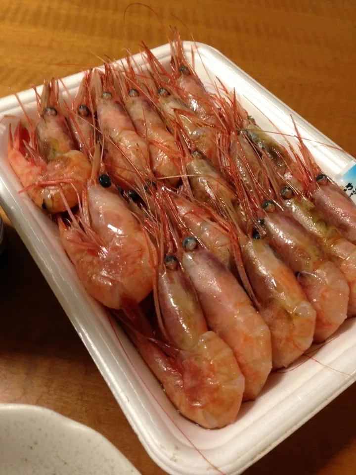 生甘海老|中華蕎麦 銀時さん