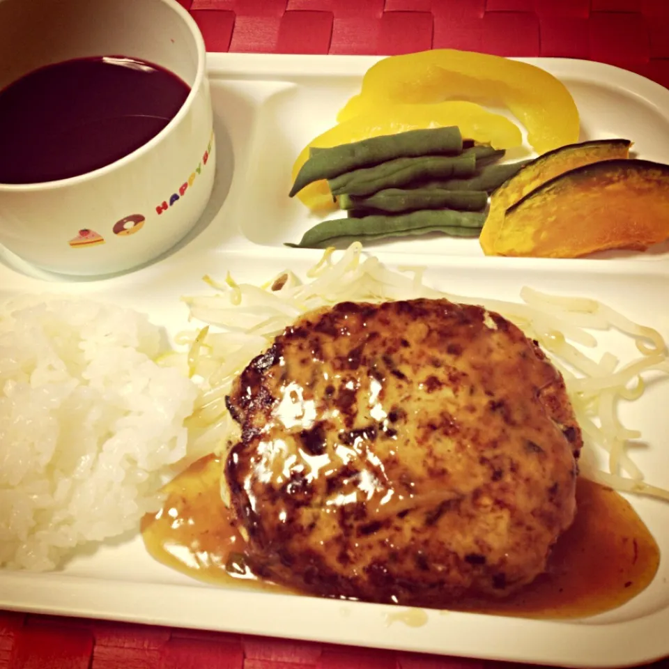 Snapdishの料理写真:ヘルシー晩御飯7/4😳|ズッキーさん