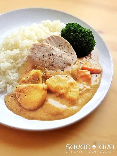 今日のいやしめし！「豆乳仕立てのやさしいチキンカレー」|savaoさん