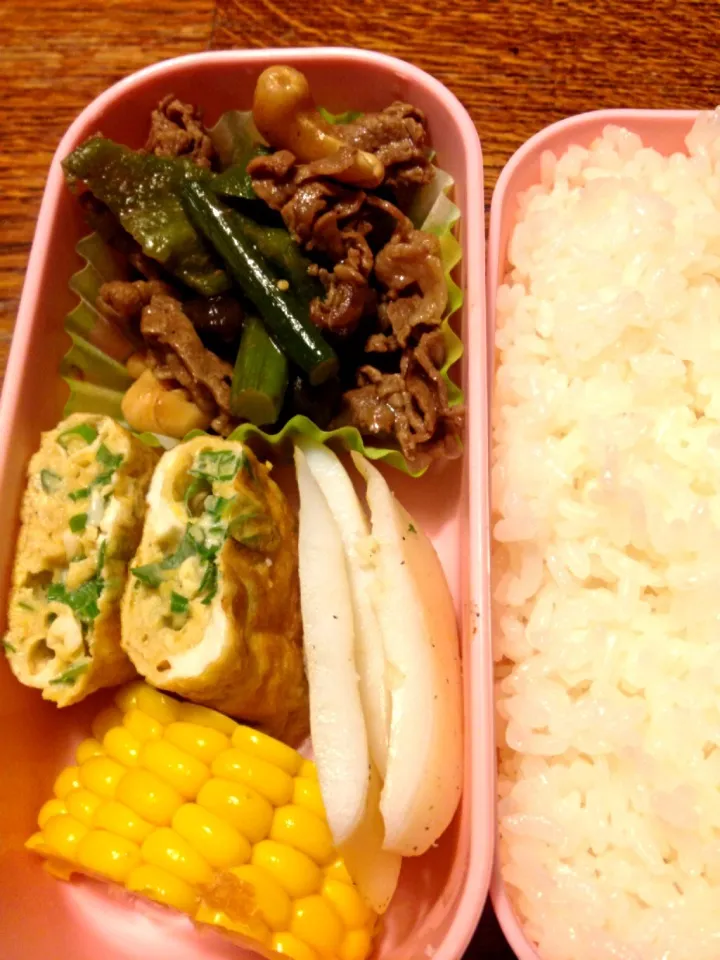 /5 隙間が気になる弁当|めーらさん