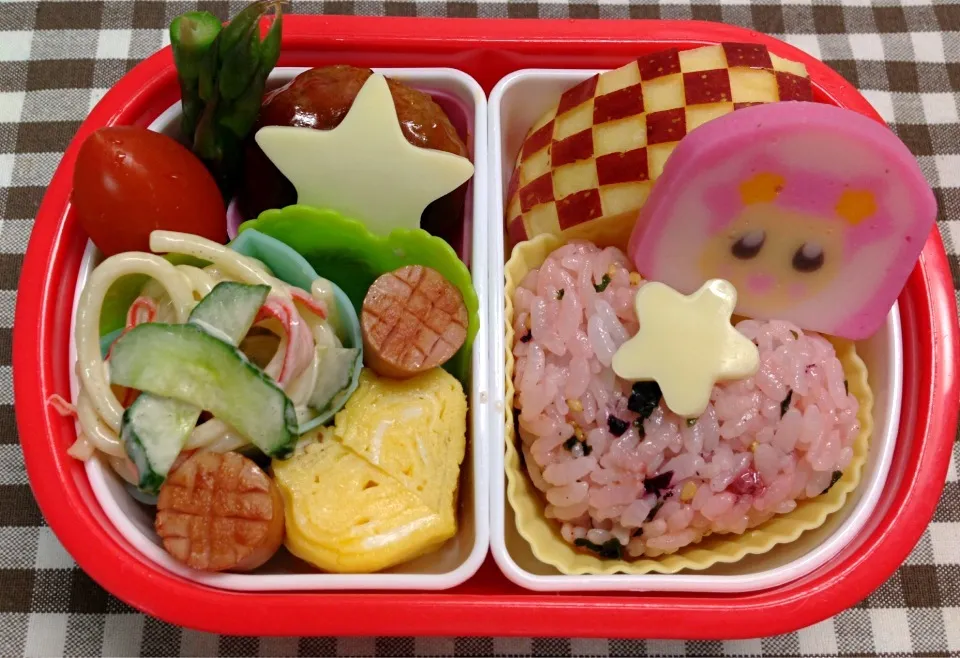 ハートお弁当(*^_^*)|ひよさん