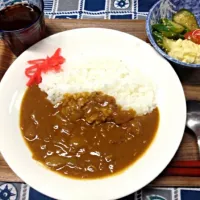 玉ねぎとひき肉だけカレー☆バーモント中辛|ボモたんさん