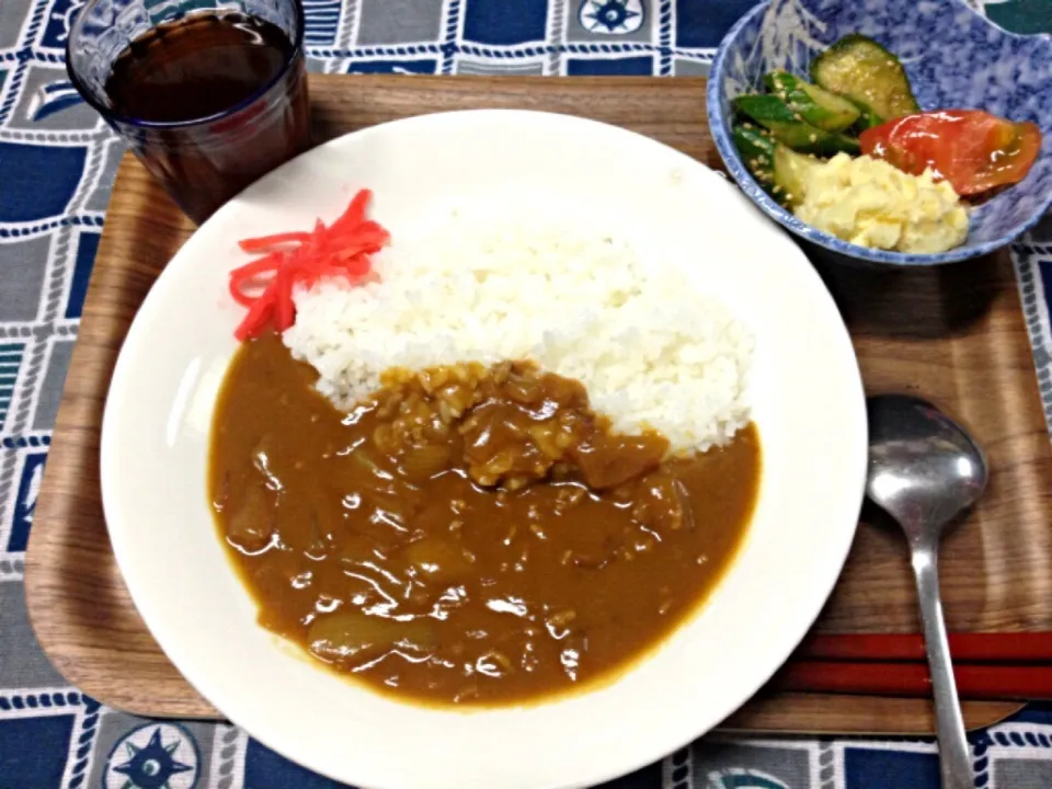 玉ねぎとひき肉だけカレー☆バーモント中辛|ボモたんさん