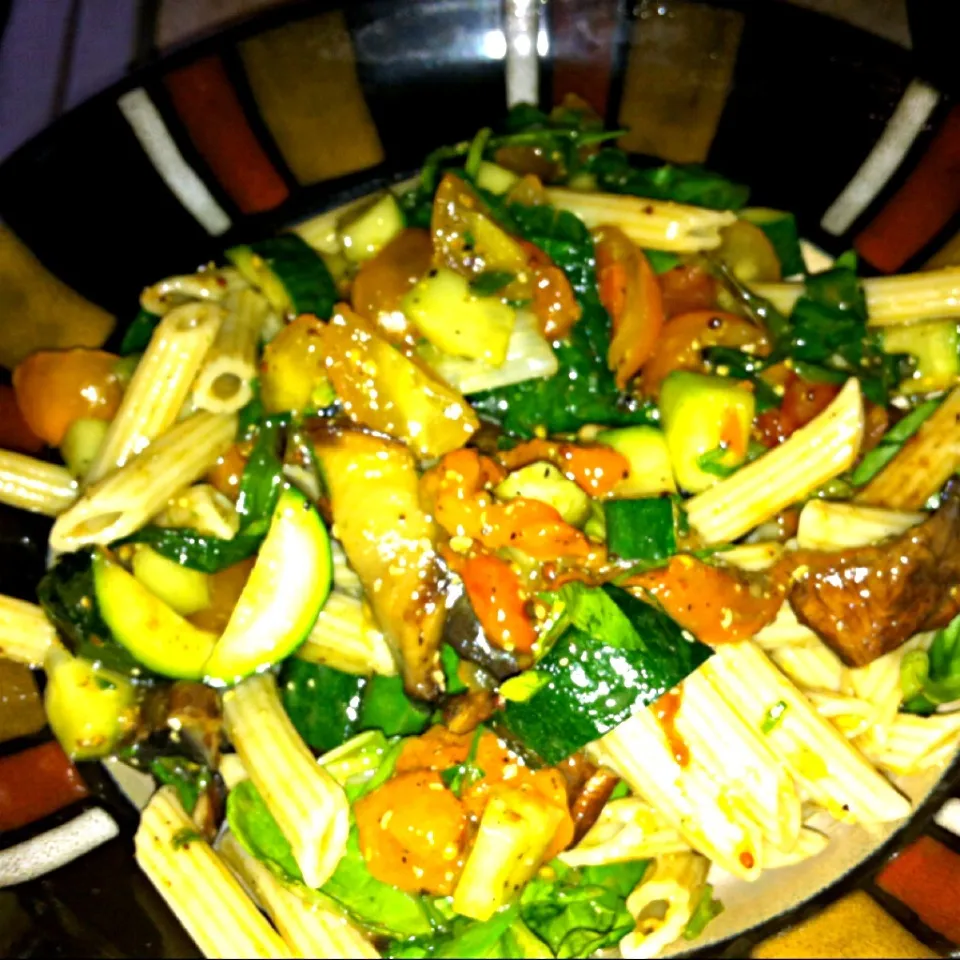 Grilled vegetable. And spelt pasta salad|virginia frasseさん