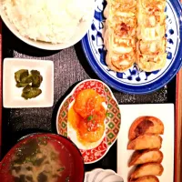 Snapdishの料理写真:餃子定食|m .さん