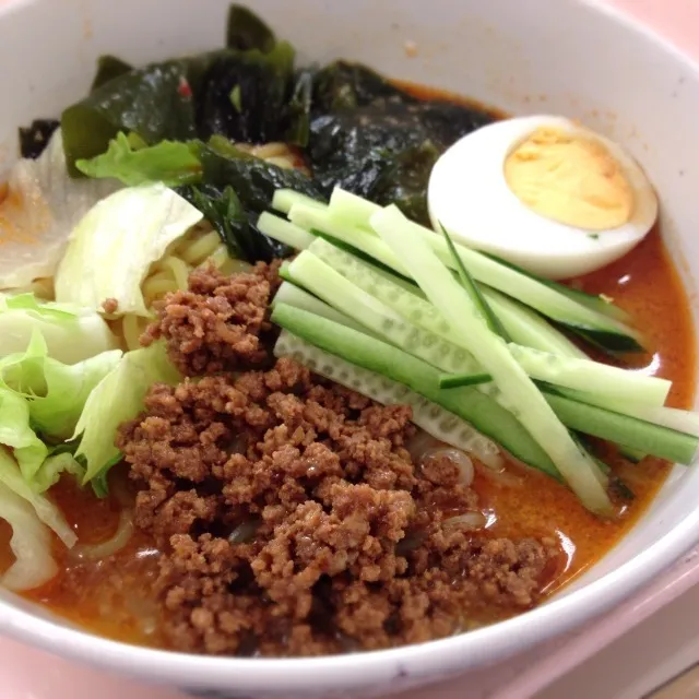 冷やし担々麺 at 社員食堂|さるさん