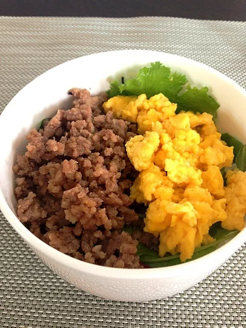 そぼろ丼|まりえさん