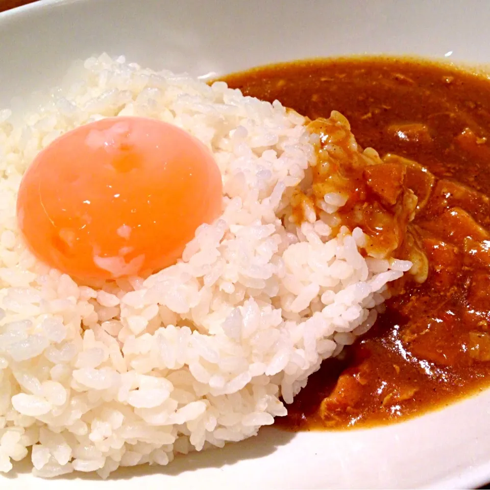 curry egg rice🍛🍴|PeonyYanさん