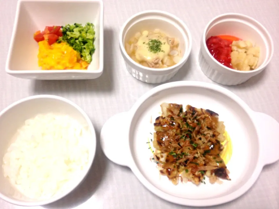 Snapdishの料理写真:幼児食 7/5 ( 1歳 1ヶ月 )|ももさん