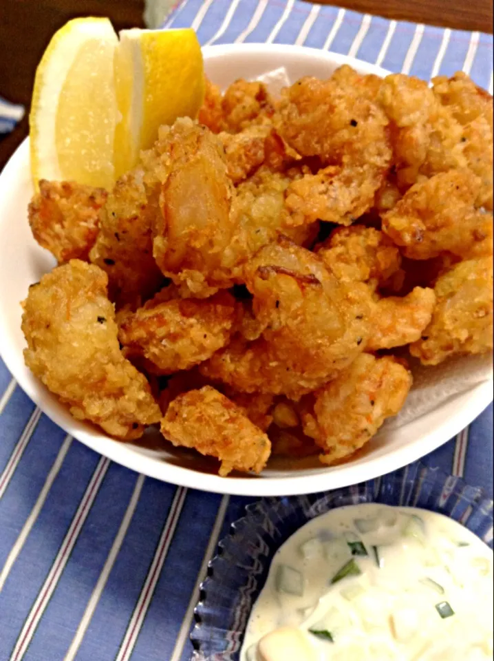 ケイジャン・シュリンプ・ポップコーン💗Cajun Shrimp Popcorn.|yorikoさん