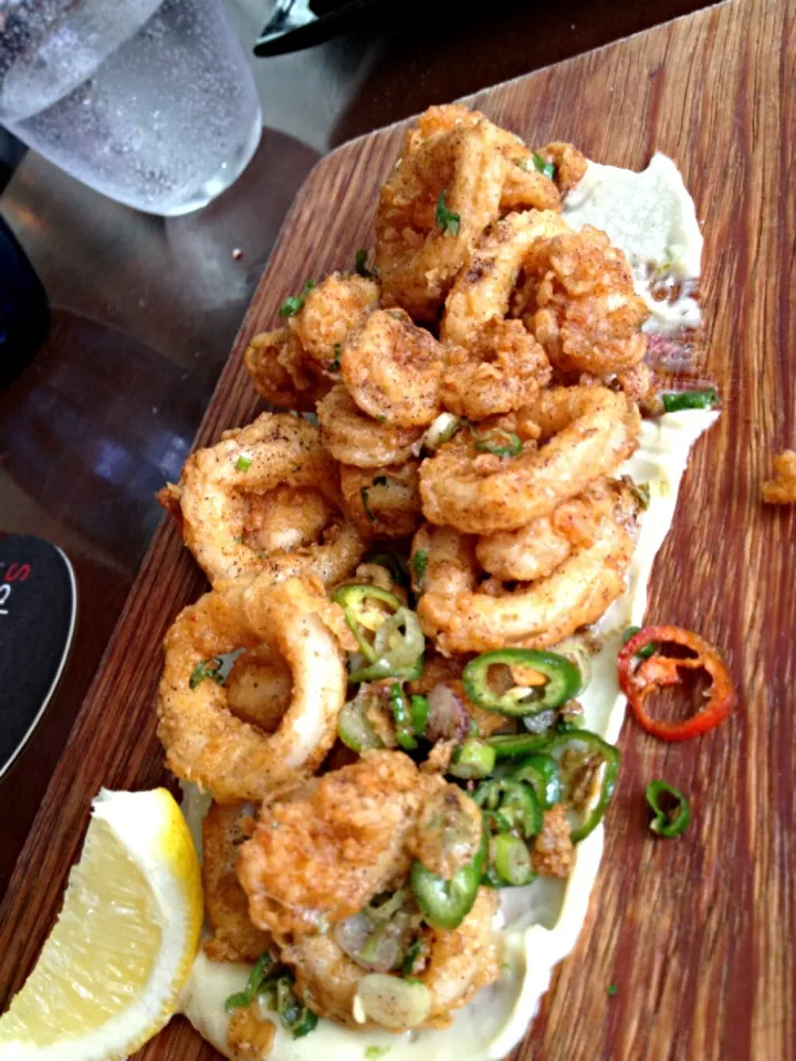 Salt & Pepper Squid, Lime Mayo|Yvonne Limさん