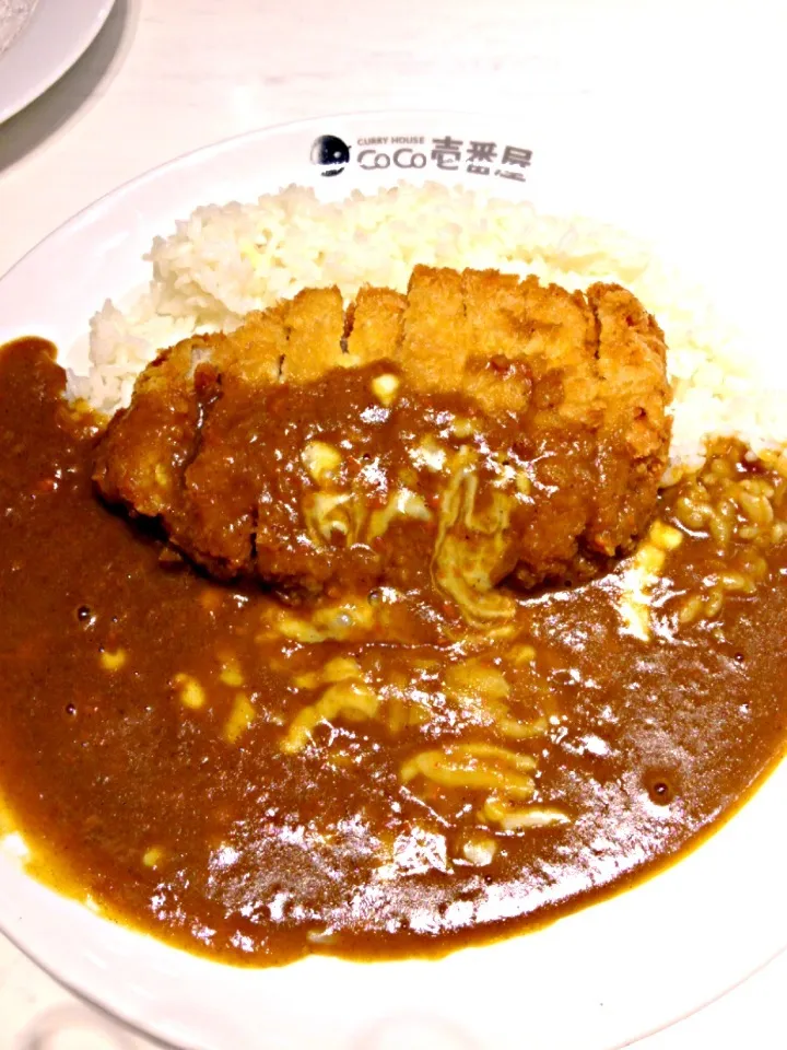 Pork cutlet curry with rice|Ellaさん