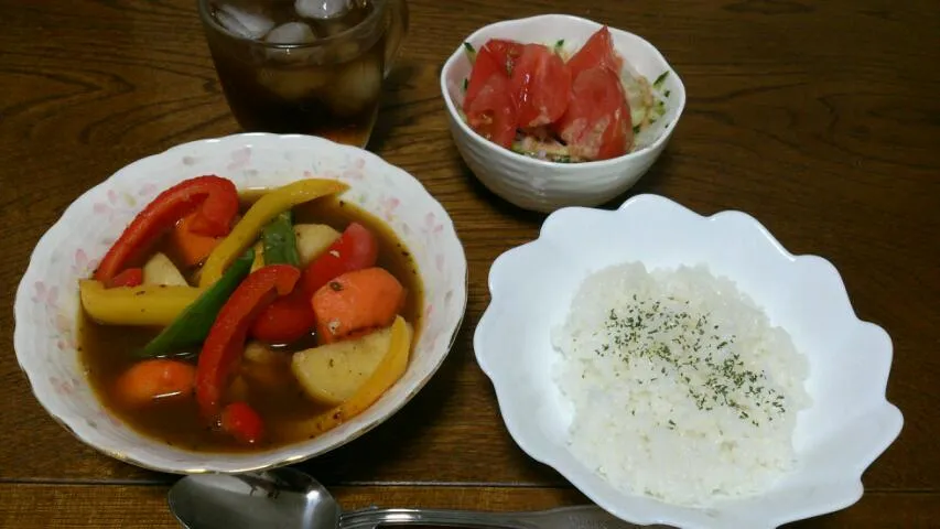 スープカレー＆サラダ|えっちゃんさん