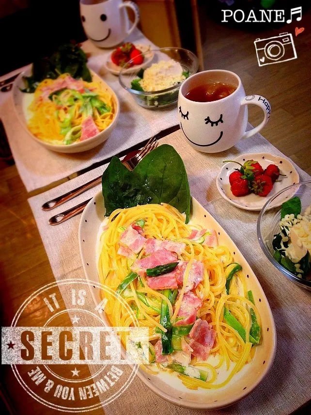 クリームチーズパスタさん♡|ポァン◡̈*❤︎さん