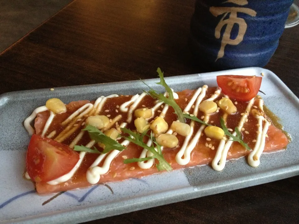 Salmon carpaccio|AmeSabさん