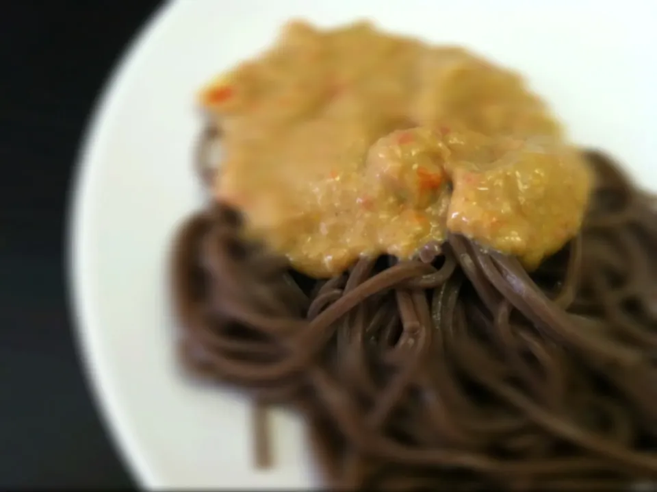 Avocado Tomato Buckwheat Pasta|boo yaさん