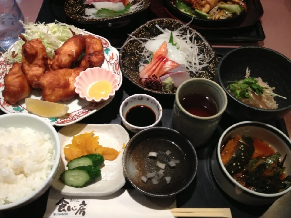 とり天定食|しょうさん