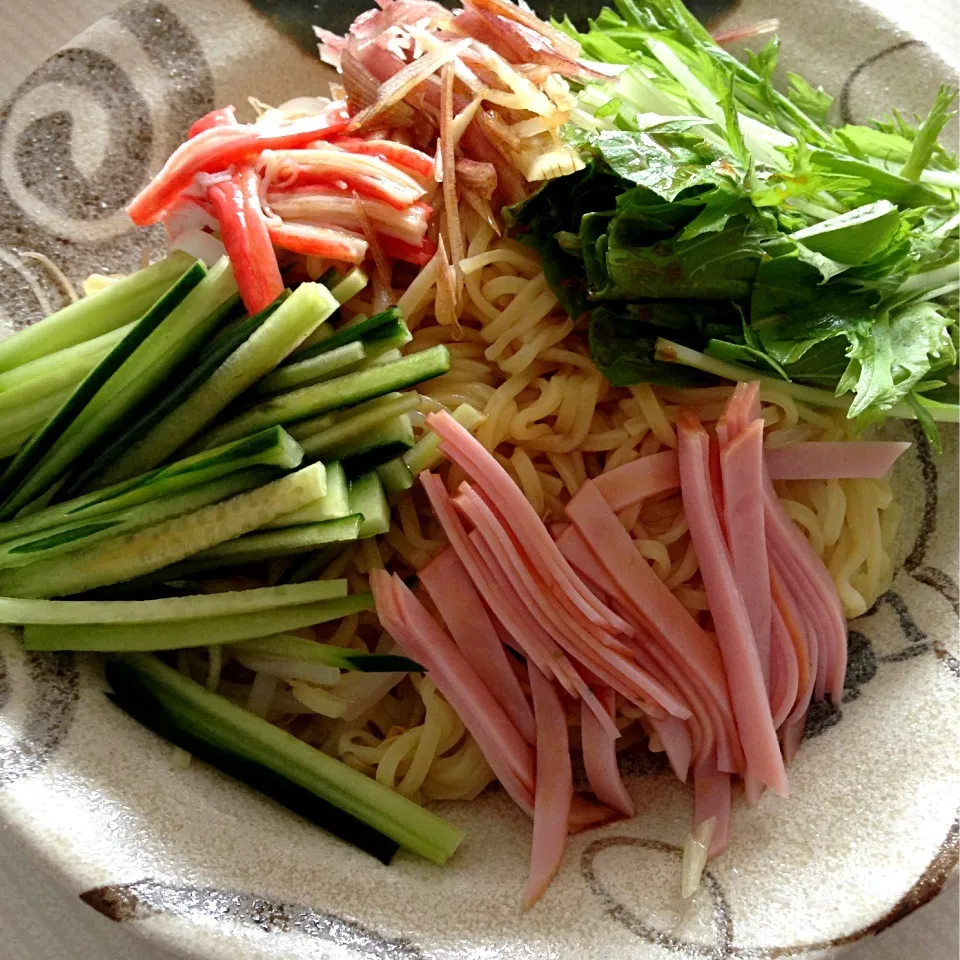 マルちゃん正麺の冷やし中華|小林 均さん