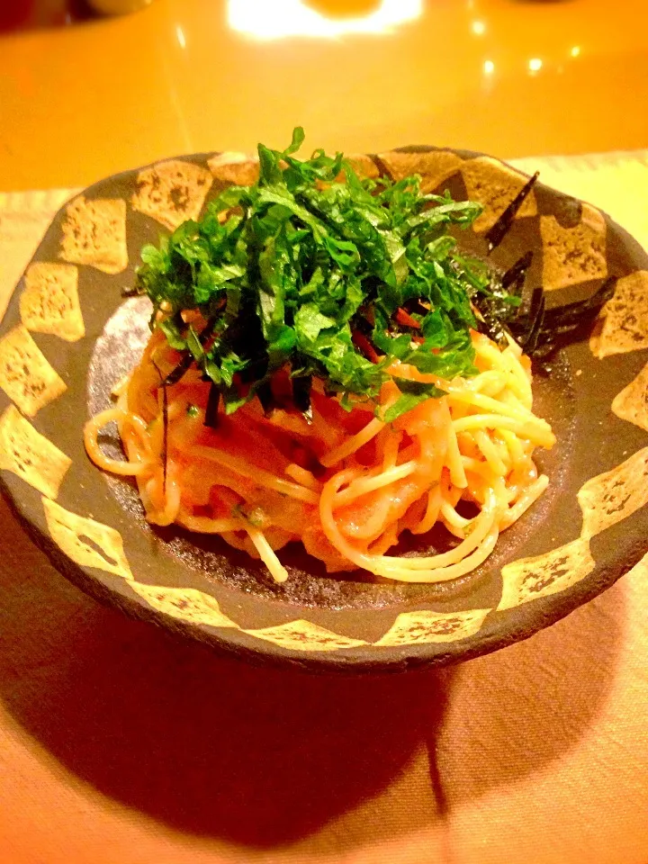 Urchin, mentaiko and cuttlefish spaghetti.|Michieさん