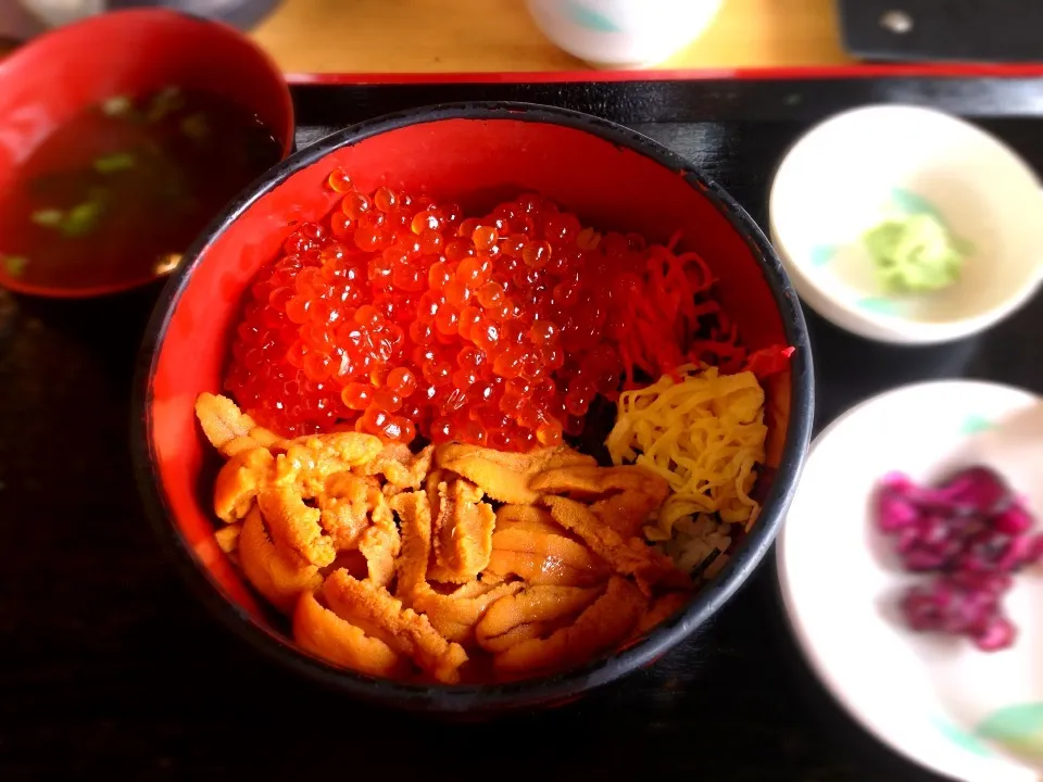 うにいくら丼|ayaco shimomuraさん