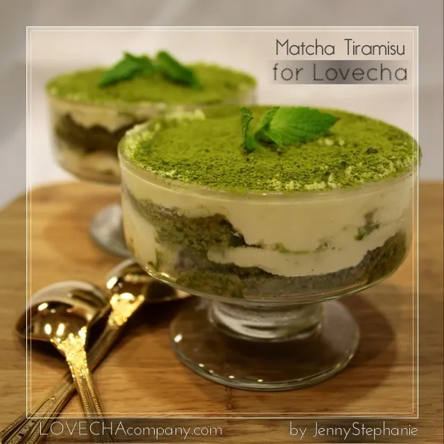 Snapdishの料理写真:Matcha Tiramisu|LovechaCompanyさん