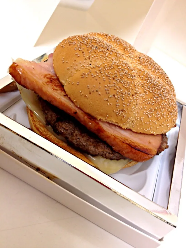 マック限定バーガー ゴールドリング|きせさん