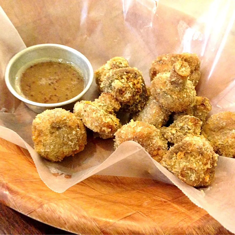 Deep fried mushrooms|hurul | 후룰さん