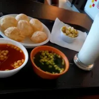 home made pani puri chaat|Ross Mhatreさん