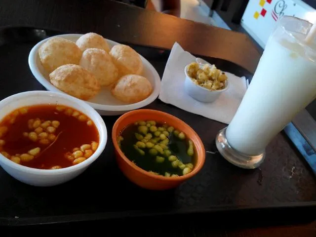 home made pani puri chaat|Ross Mhatreさん