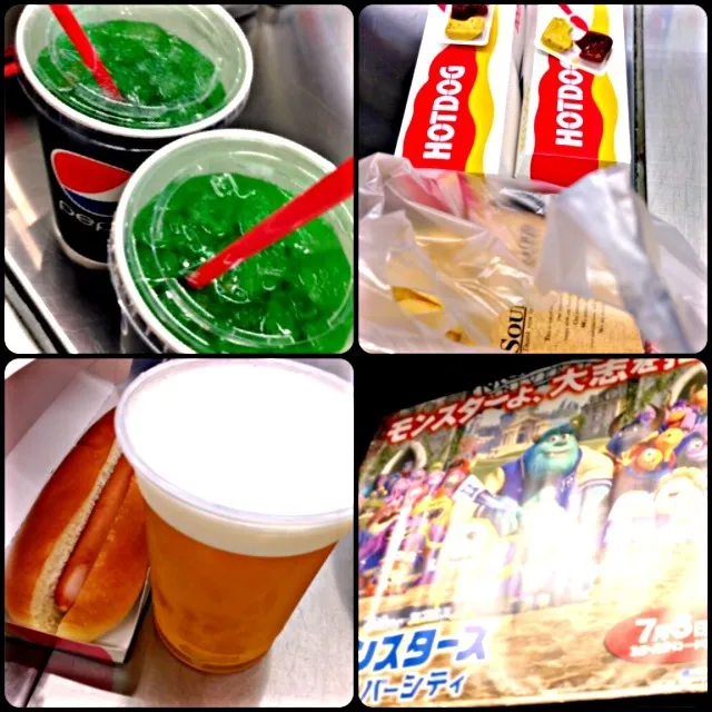 Snapdishの料理写真:Kids are the first time movie🎥Monsters University|🌈Ami🍻さん