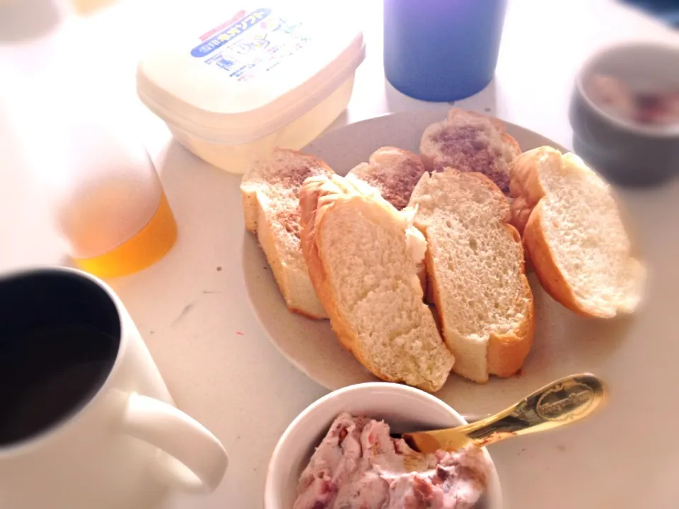 Snapdishの料理写真:今朝の朝食♪|ちゃそさん