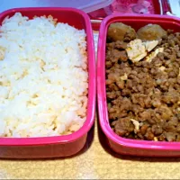 Snapdishの料理写真:Minced pork and tofu|anna wongさん