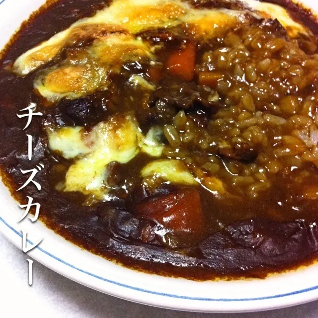 130706-カレーのチーズ焼 ¥250 #夕食 #自炊|dune725さん