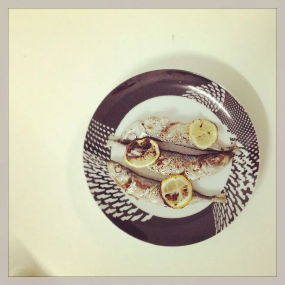 Grilled Fish with Lemon.|Jillさん