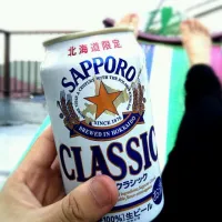 Snapdishの料理写真:屋上×ハンモック×ビール