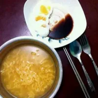 Noodie wit boiled egggg. :-)|Rizza Leah Loveさん