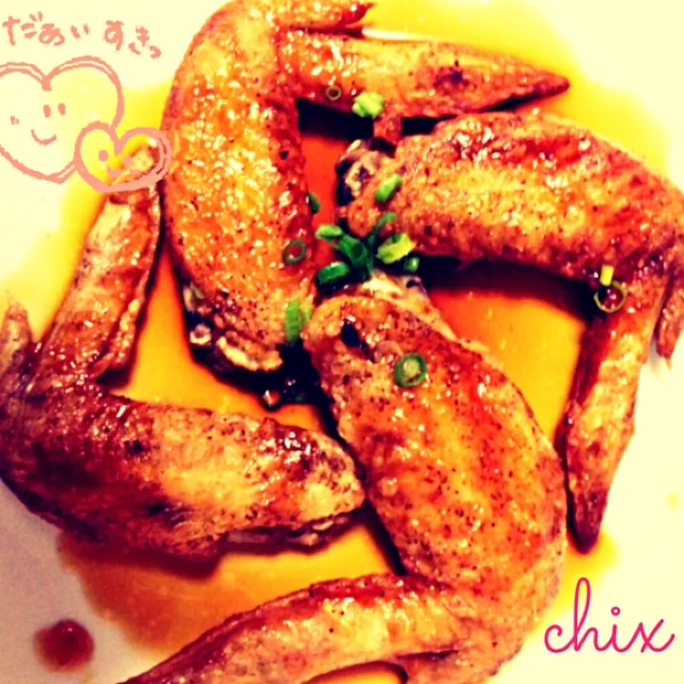 Snapdishの料理写真:terriyaki chicken😋|chixさん