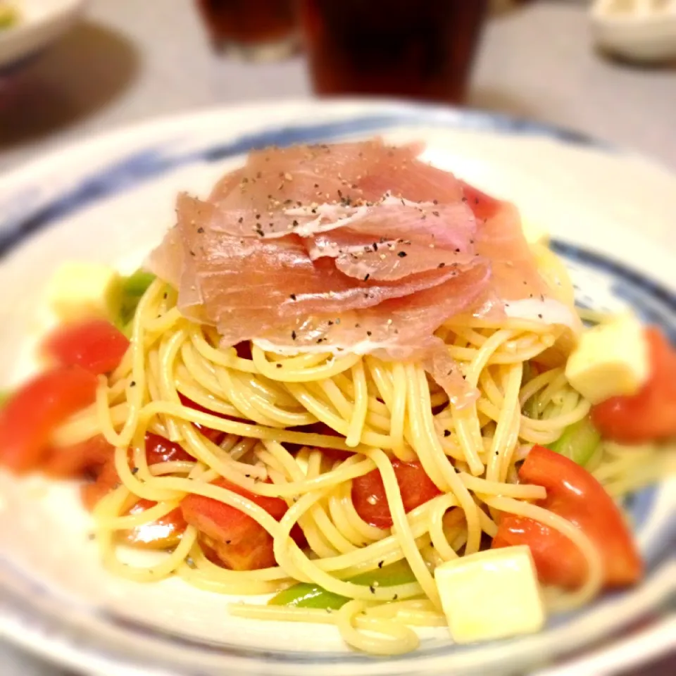 冷製パスタ トマトTheイタリアン|ごるびーさん