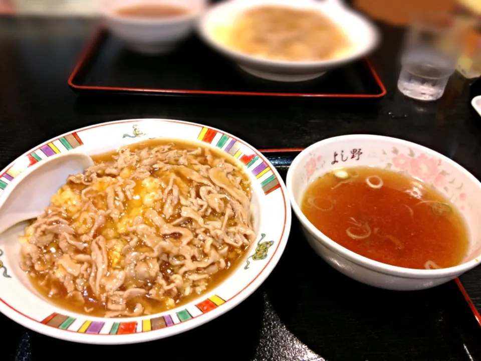 肉あんかけ炒飯|ゆっきーさん