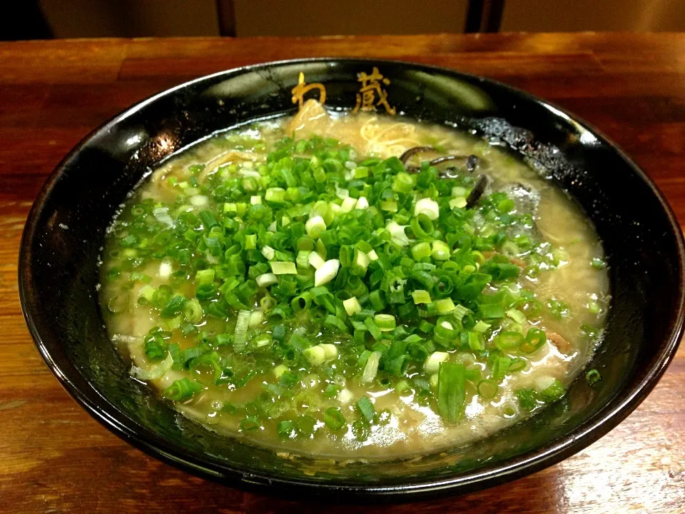 博多ラーメン ネギトッピング！|shuさん