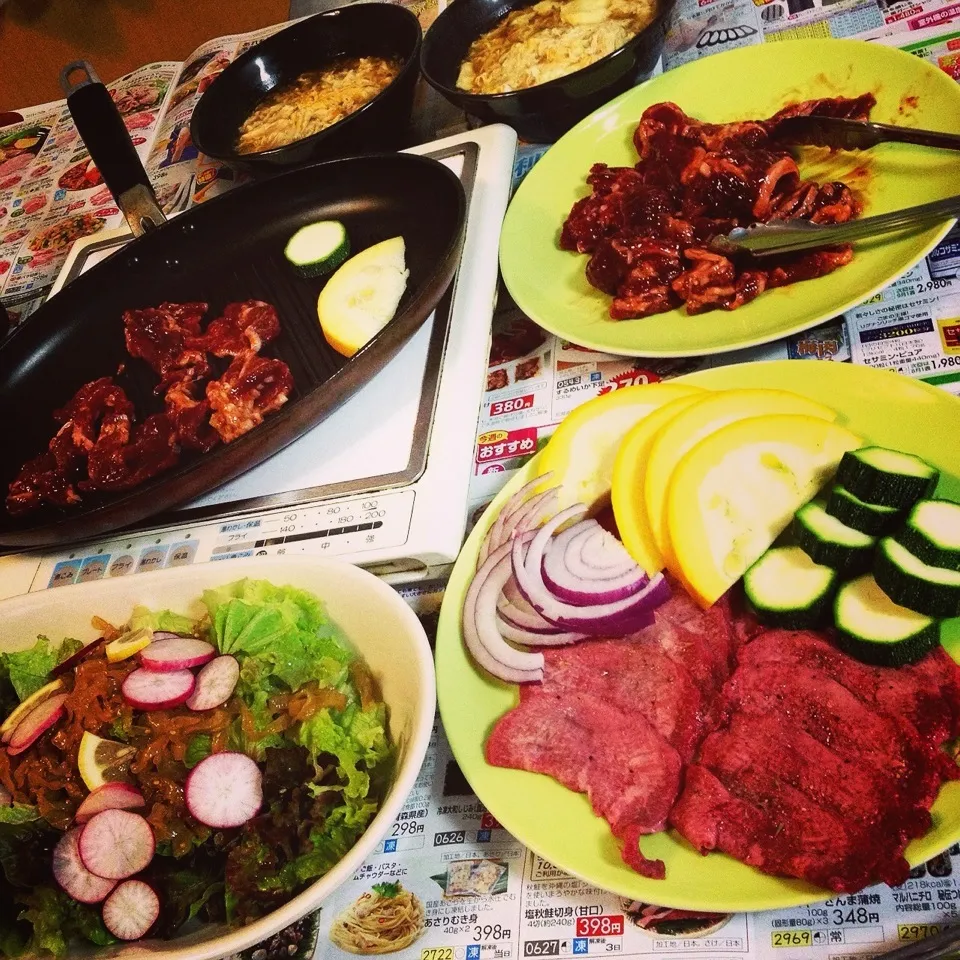 おうち  焼肉〜〜                           ・スーラータンメン|志野さん