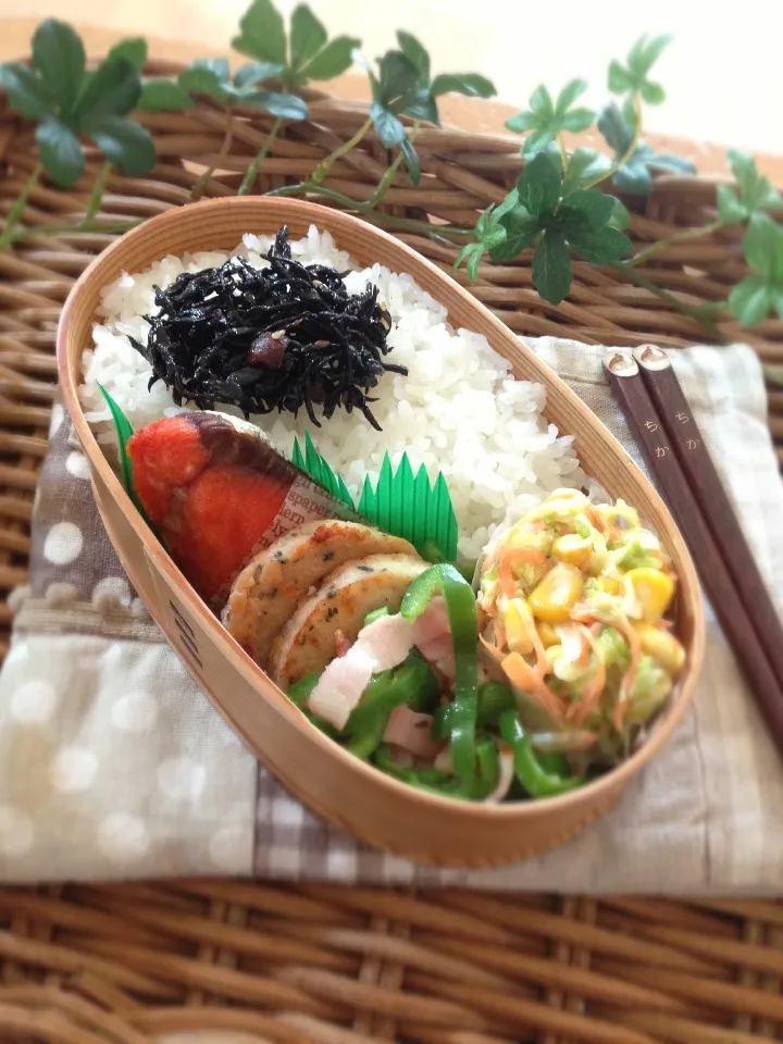 Snapdishの料理写真:7/8 テキトー弁当|チカさん