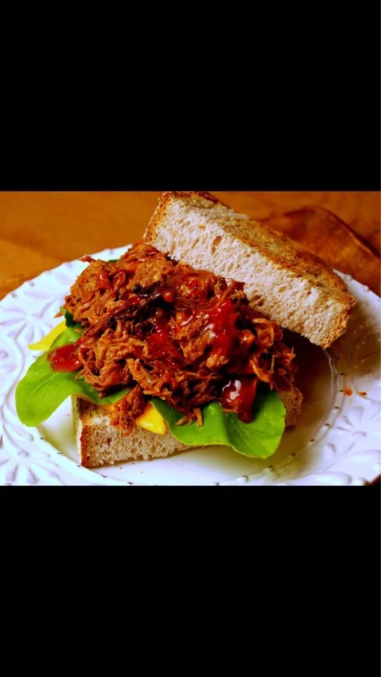 Uncle Gary's Gourmet Pepper Jelly pulled pork|Gary Langerさん