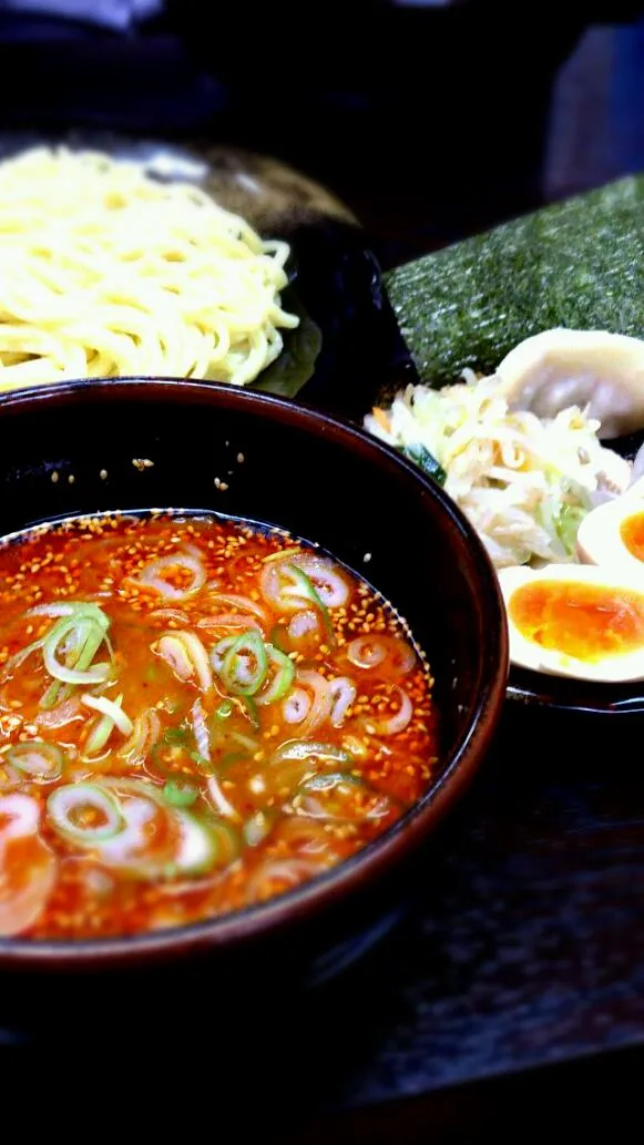 ランチ（辛味噌つけ麺   全部のせ   大盛）|石田尚之さん