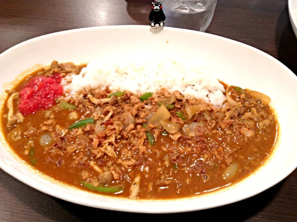 Snapdishの料理写真:Wキーマカレー 2013#201|大阪カレー部長さん