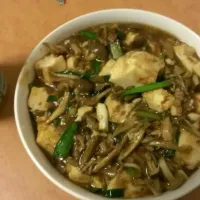 キノコの麻婆豆腐|ニシオカさん